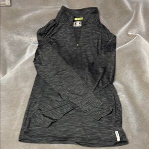 RBX Women's Gray Quarter-Zip Top